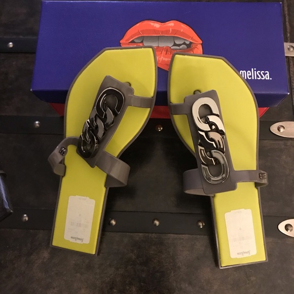 Melissa Shoes - 🎉Host Pick🎉. NEVER WORN - Embellished sandals